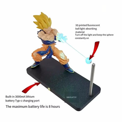 Magnetic Goku Kamehameha Wave Lamp